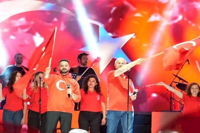 GÖKHAN ÖZEN damgasını vurdu || 60 bin kişilik Alanya'da 19 Mayıs coşkusu