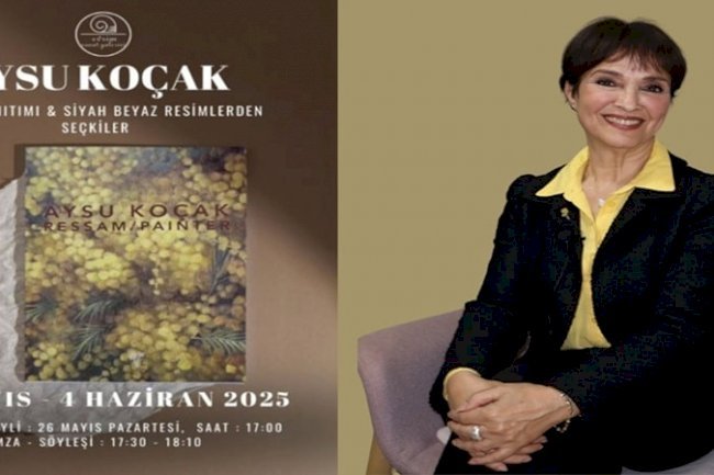 Ressam Aysu Koçak’tan Sanatta 50. Yıla Özel Etkinlik ile Kutluyor