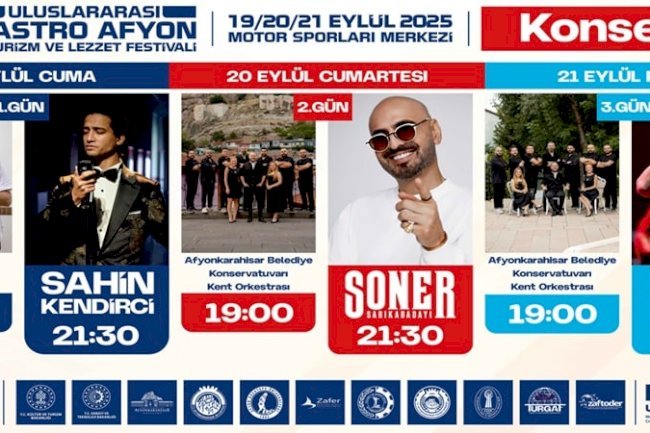 LEZZET DOLU FESTİVAL, YILDIZLARIN KONSERLERİYLE TAÇLANIYOR