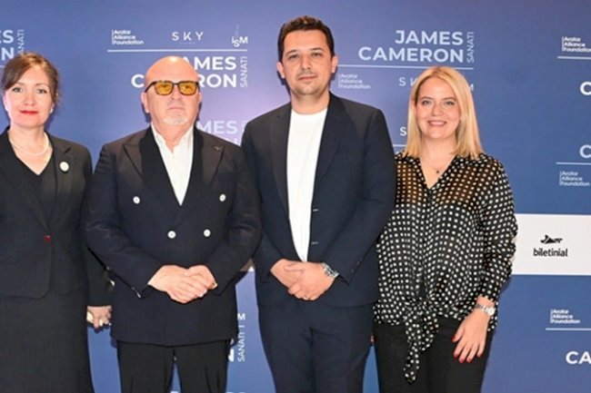  “James Cameron Sanatı” Sergisi Açılış Özel Daveti Gerçekleşti