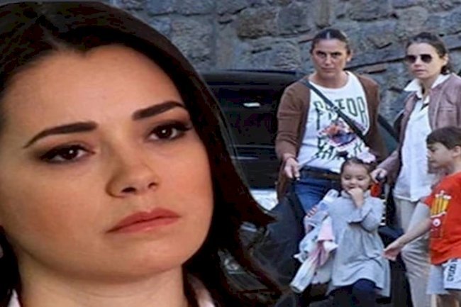 Özgü Namal ve çocukları trafik kazası geçirdi