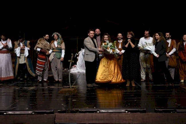 ŞEHİR TİYATROLARI'NIN ÖDÜLLÜ OYUNU “AĞRI DAĞI EFSANESİ”, YAŞAR KEMAL YILI’NI BURSA’DA TAÇLANDIRDI