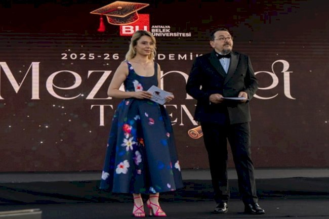 Antalya Belek Üniversitesi'nde mezuniyet coşkusu
