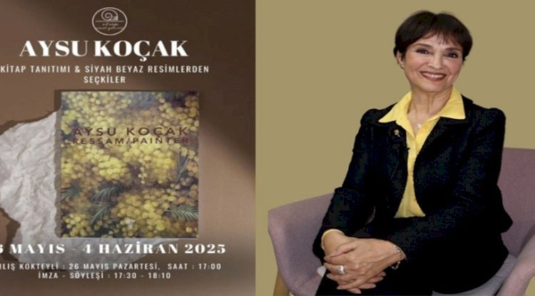 Ressam Aysu Koçak’tan Sanatta 50. Yıla Özel Etkinlik ile Kutluyor