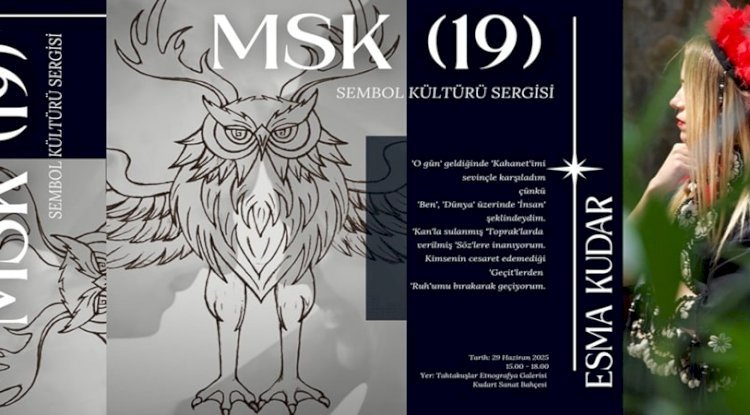 Esma Kudar’dan 100. Sergi Sembol Kültürü Serileri Yolculuğunu Sürdürüyor