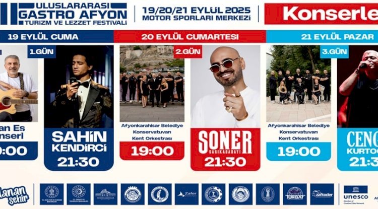 LEZZET DOLU FESTİVAL, YILDIZLARIN KONSERLERİYLE TAÇLANIYOR
