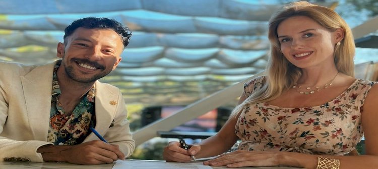 Burak Sarımola ve Wilma Elles Yüksek Aşk dizisinde buluşuyor