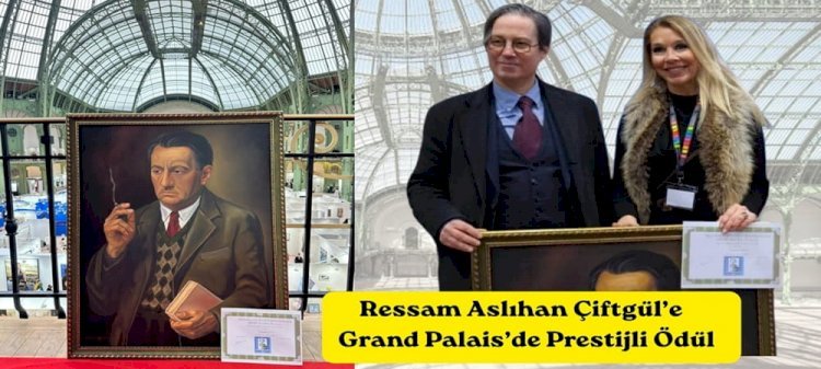 Ressam Aslıhan Çiftgül’e Grand Palais’de Prestijli Ödül